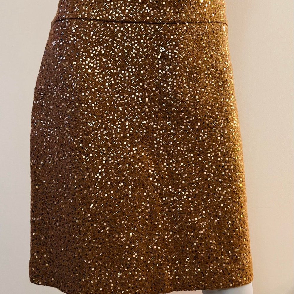 LOFT sequin skirt